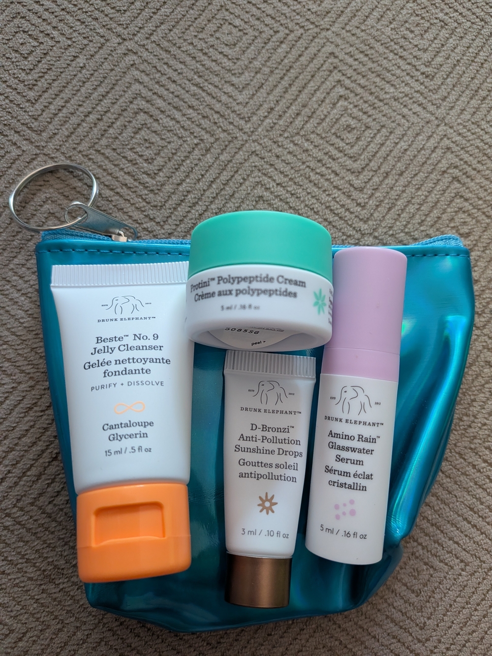 Drunk Elephant skincare set